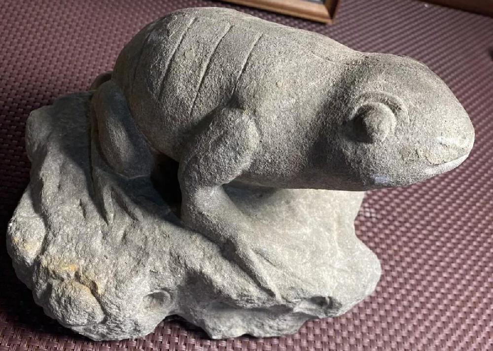 15th-Century Chinese Stone Frog: A Rare and Priceless Cultural Treasure